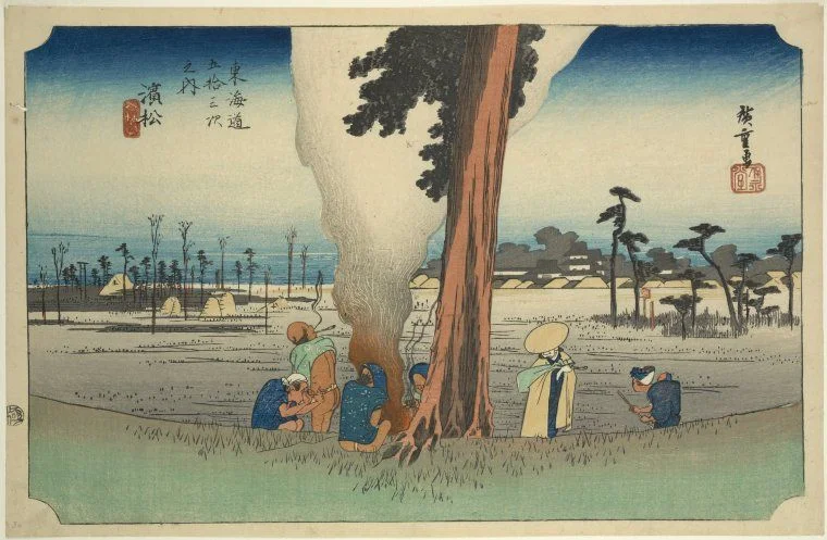 浜松 - 歌川広重浮世絵